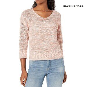CLUB MONACO Sweater RN 77406 Pink Women's Size XS NWT